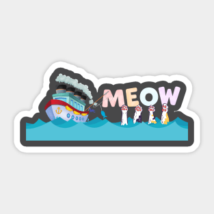 Meow Sticker